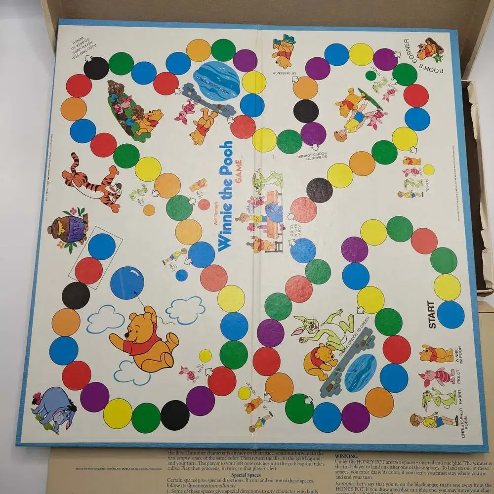 Vintage 1979 Walt Disney's Winnie the Pooh Game by Parker Brothers